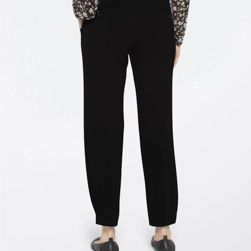 Democracy Black Dress Relaxed Fit high waist zip pocket trousers XL